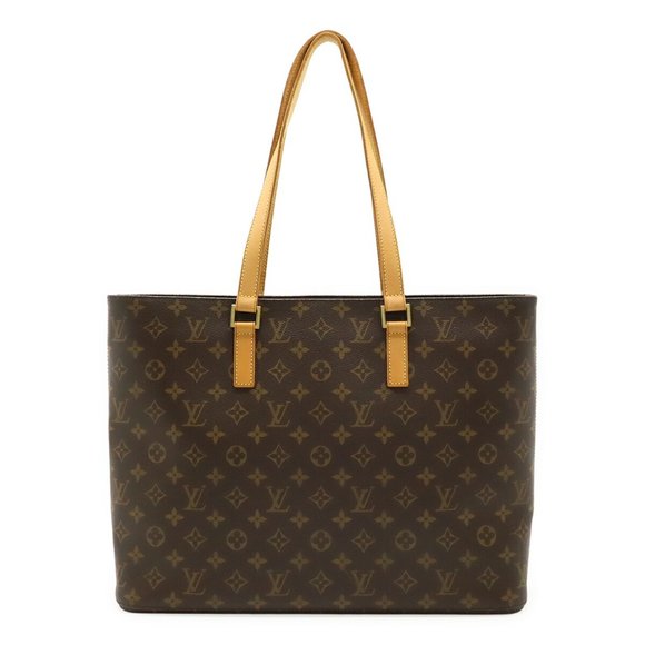 LOUIS VUITTON Monogram Luco Tote Bag, Large Shoulder Bag M51155 - Picture 1 of 8